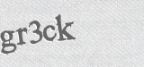 CAPTCHA code