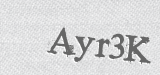 CAPTCHA code